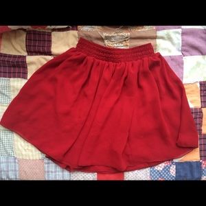 American Apparel Chiffon Skater Skirt size XS/S